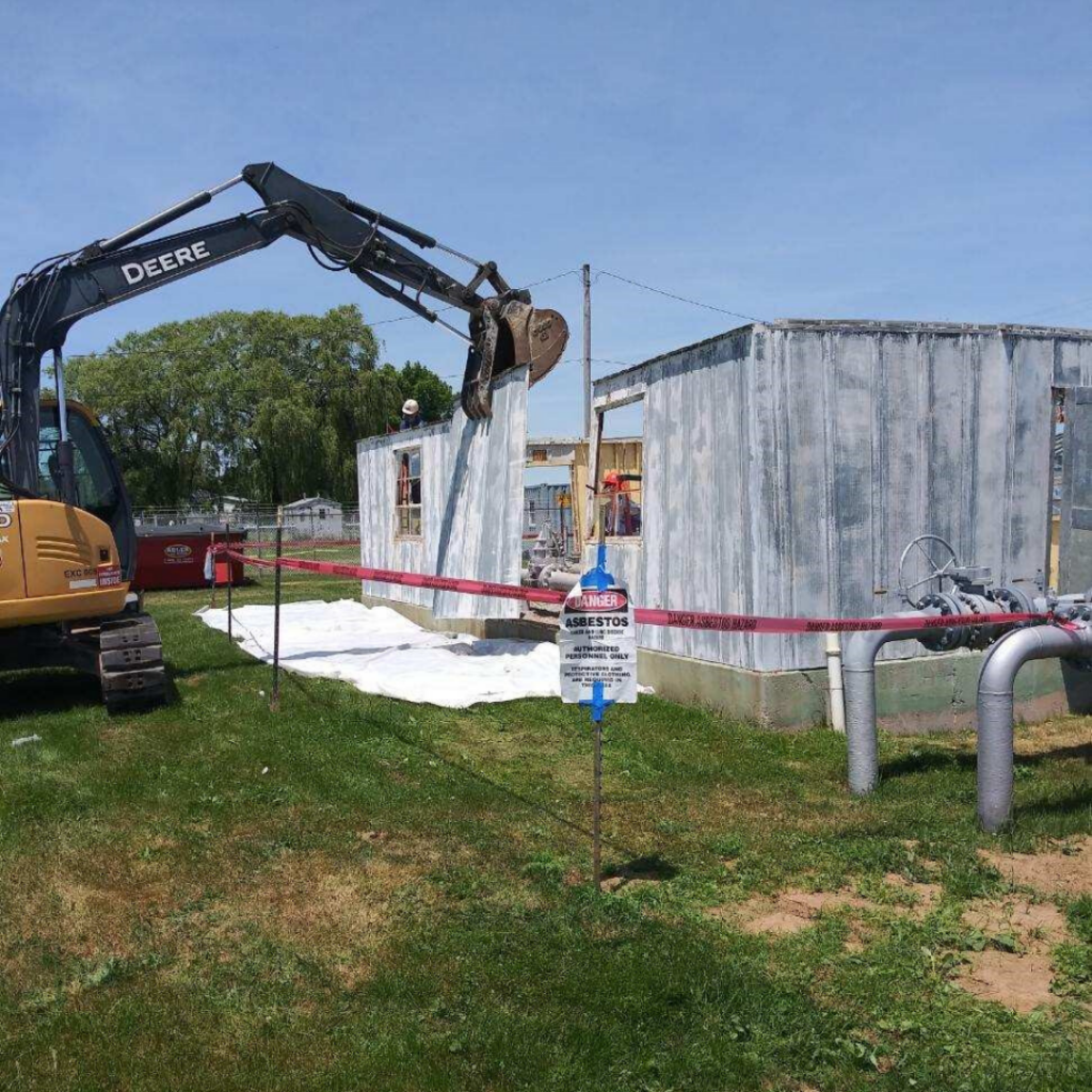 Abscope Completes Phase 1 of Asbestos Demo - Abscope Environmental, Inc.